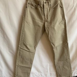 Men’s Levi Strauss tan jeans